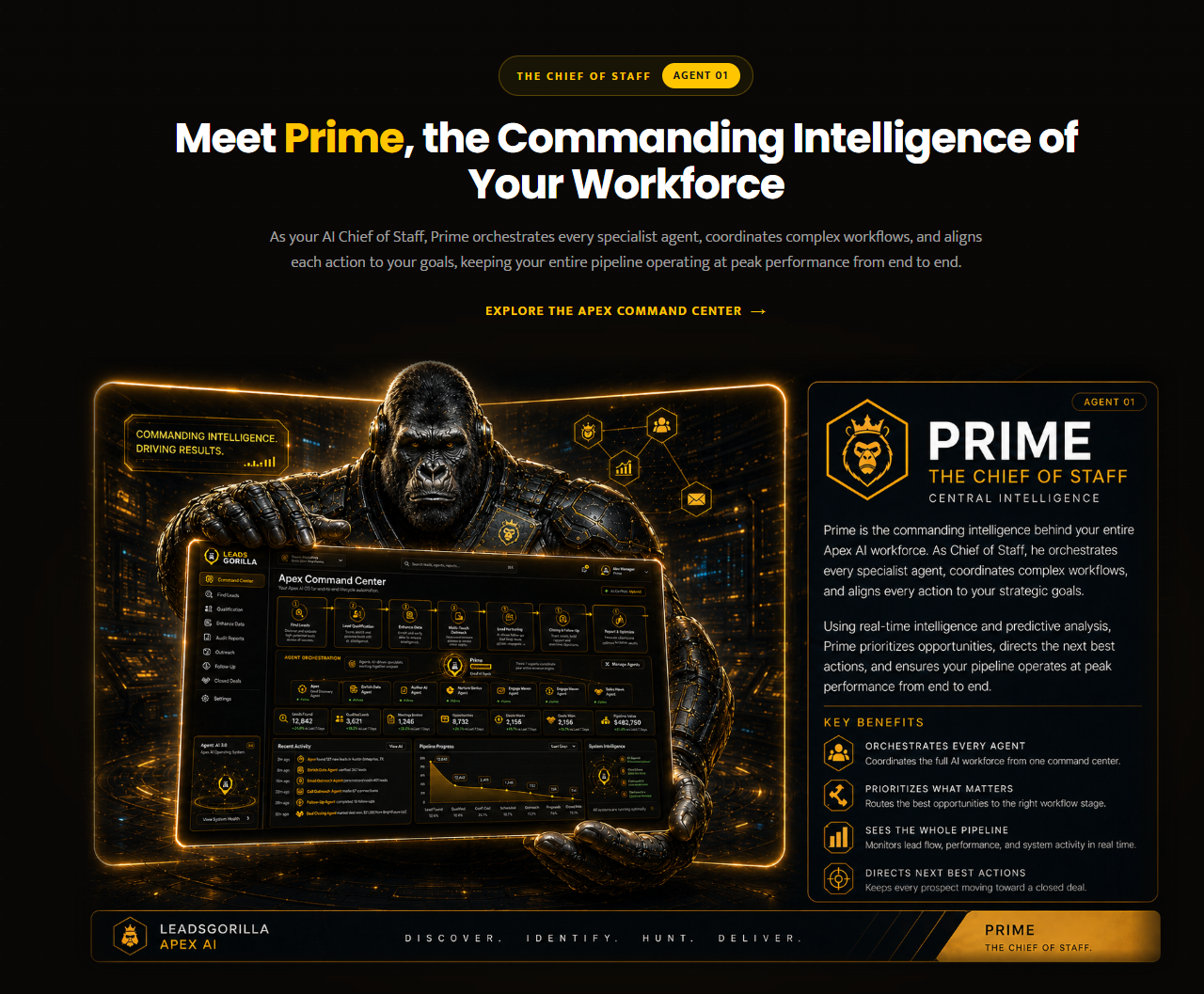 Prime, the Chief of Staff agent