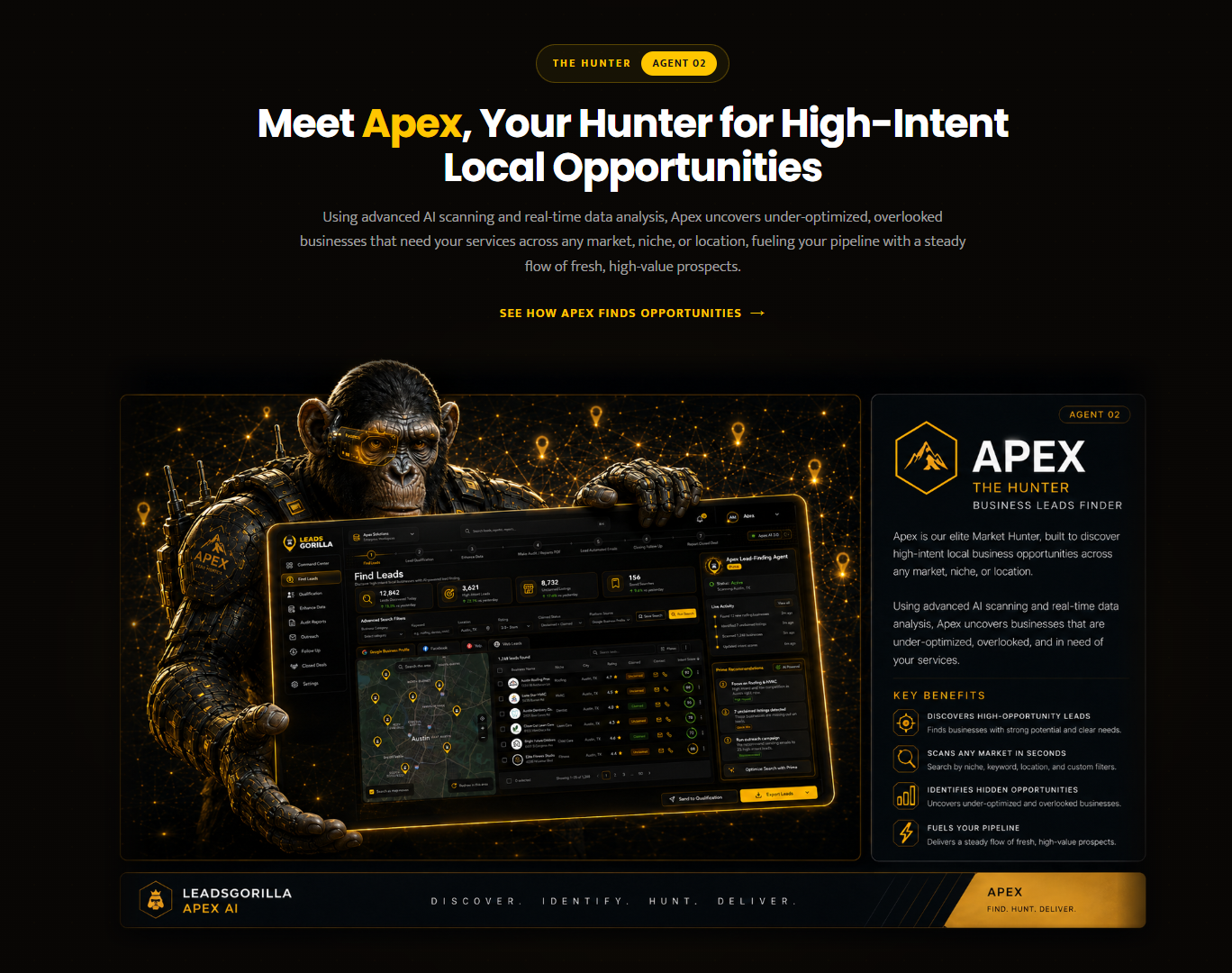 Apex, the Hunter agent